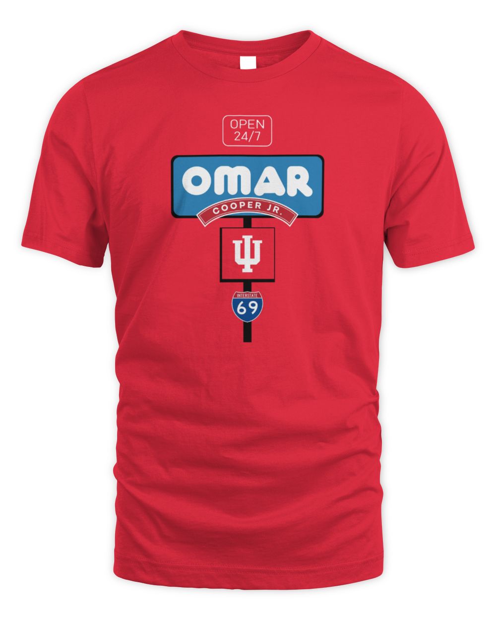 Omar Cooper Jr Open 24 7 Indiana Hoosiers College Football T-Shirt
