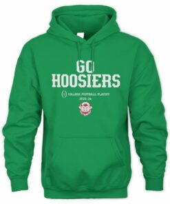 Indiana Football 2025 CFP Team Slogan Official Hoodie