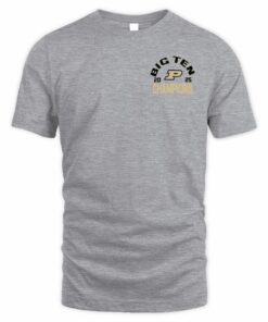 Purdue Boilermakers 2025 Big Ten Football Conference Champions T-Shirt