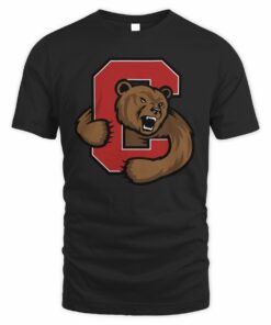NCAA Shop Cornell Big Red Primary Logo T-Shirt Black