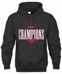 SMU Mustangs 2025 ACC Football Conference Champions NCAA Hoodie