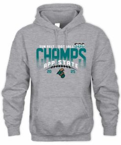 Coastal Carolina Chanticleers 2025 Sun Belt Champs SBC Graphic Hoodie