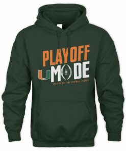 NCAA Shop Miami Hurricanes 2025-26 College Football Playoff Pass Protection Sweatshirt Hoodie