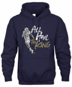 GT All Hail The King Haynes King #10 Student Athlete Hoodie