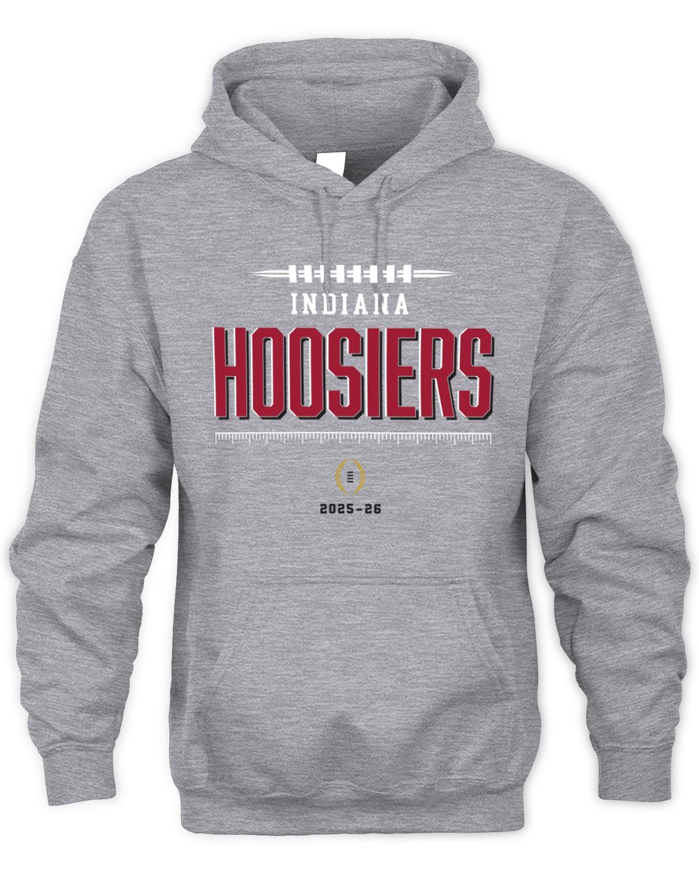 Indiana Hoosiers CFP 12 Team Announcement Hooded Sweatshirt Hoodie