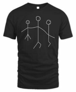 Leith Ross Shop Leith Ross Stick Figures T Shirt