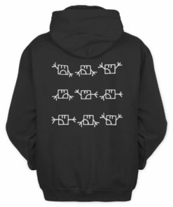 Waste Shop Semaphore Hoodie