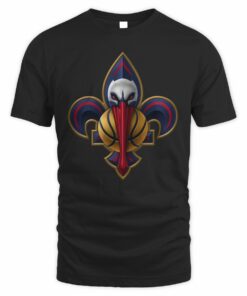 NBA Shop New Orleans Pelicans Fanatics Midnight Mascot 2 T-Shirt Black