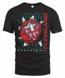 CLE JAM Cleveland Basketball Hip Hop T-Shirt