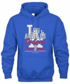 Los Angeles Dodgers NL Champions Back 2 Back 2025 Hoodie