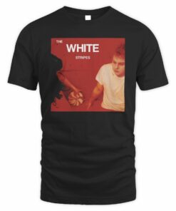 Third Man Records Store Let's Shake Hands White Stripes T Shirt