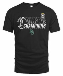 Baylor Bears 2025 Big 12 Football Conference Champions T-Shirt