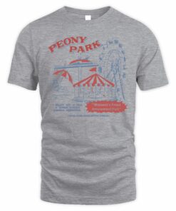 Retromaha Store Peony Park T-Shirt