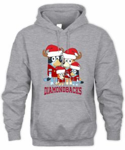 Arizona Diamondbacks Family Christmas Santa Hat Cute Baseball Hoodie