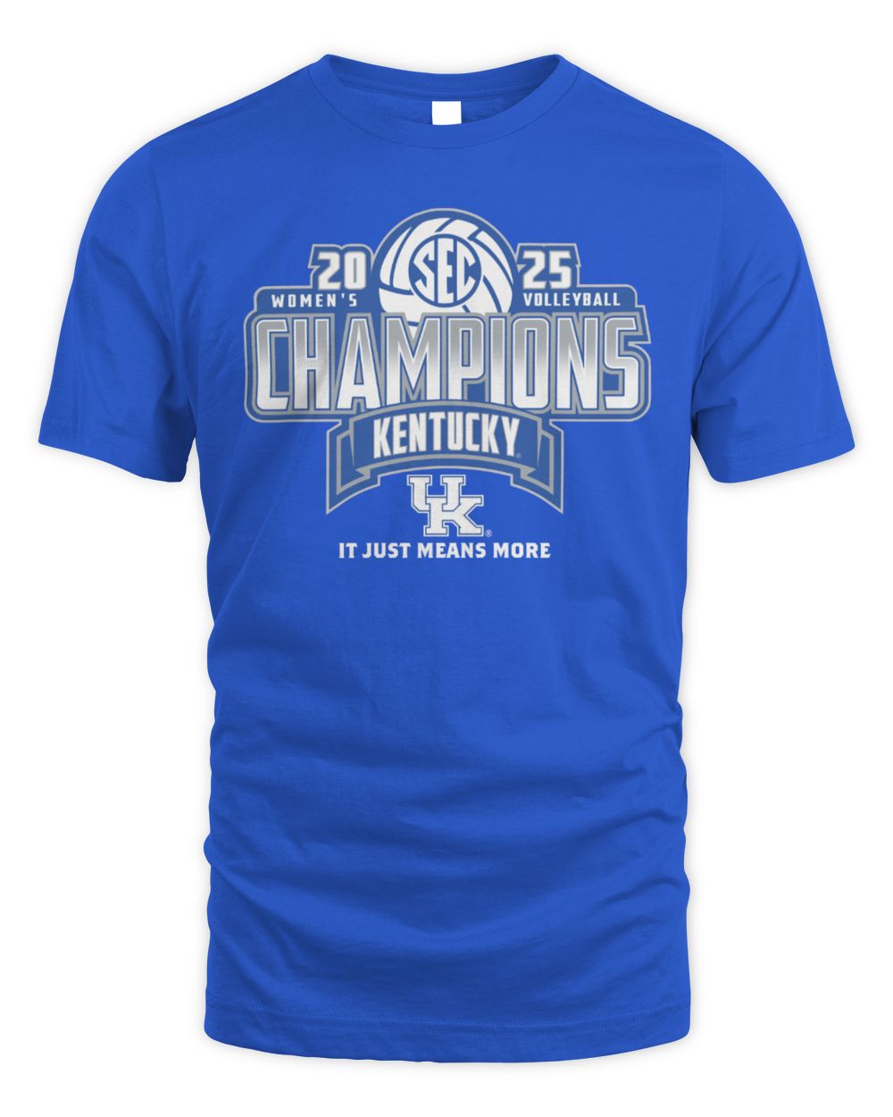 Kentucky Wildcats 2025 SEC Volleyball Regular Season Champions Locker Room T-Shirt