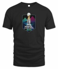 NWSL Championship 2025 Official Trophy Graphic Tee
