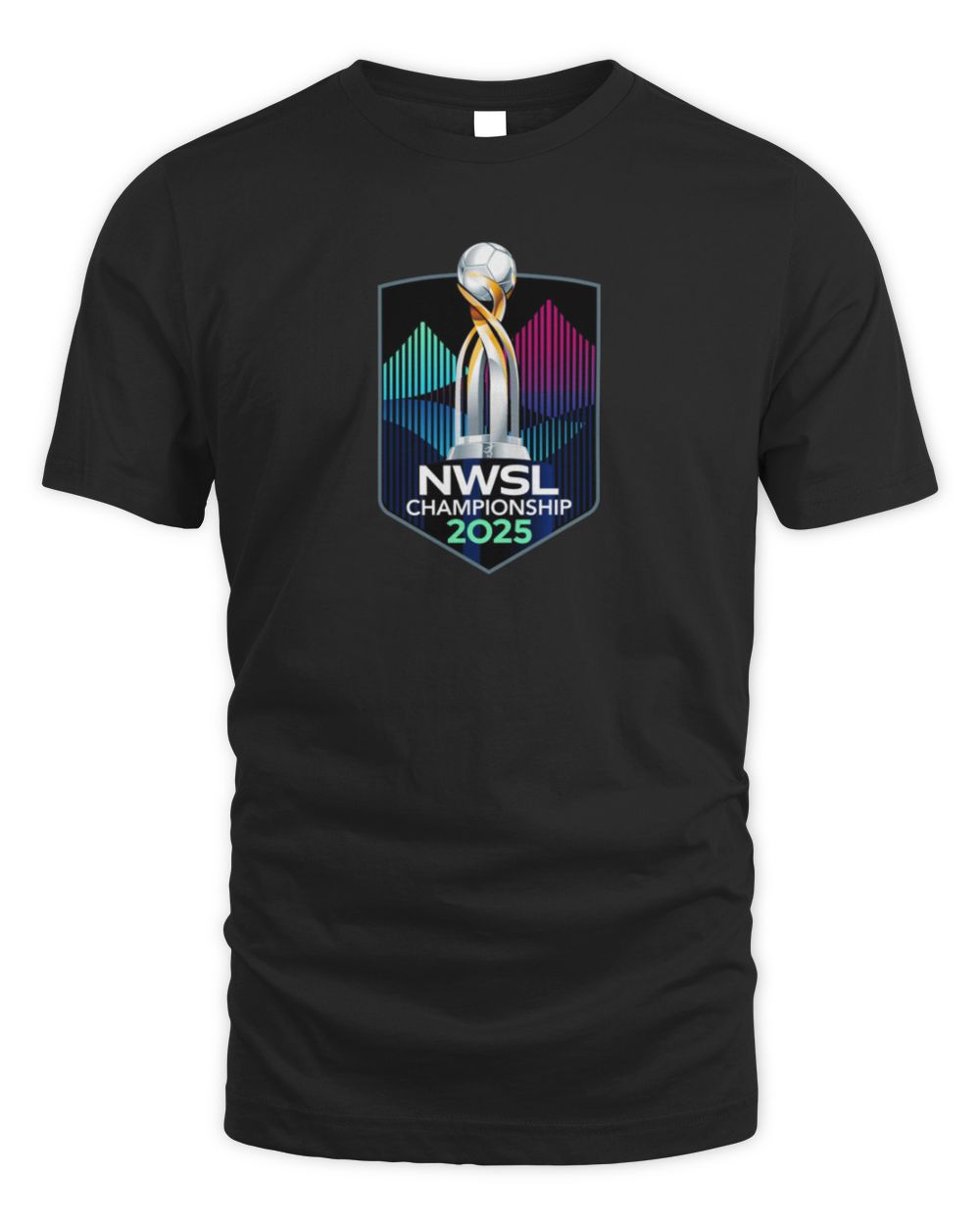 NWSL Championship 2025 Official Trophy Graphic Tee