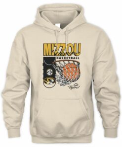 Oval Tiger Head SEC Basketball Hoop Swoosh Mizzou Tigers Hoodie