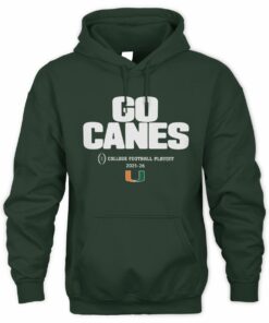 Miami Football 2025 CFP Team Slogan Official Hoodie