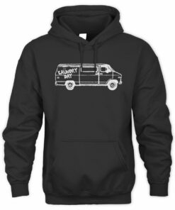 Laundry Day Merch Loded Diper Black Hoodie