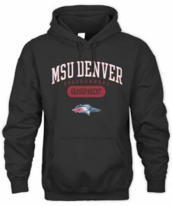 MSU Denver Roadrunners Pill Box Grandparent College Spirit Hoodie