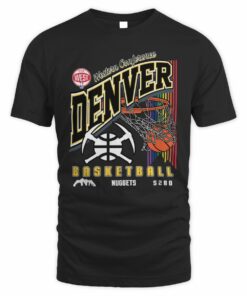Denver Nuggets 2025 City Edition Official Basketball T-Shirt