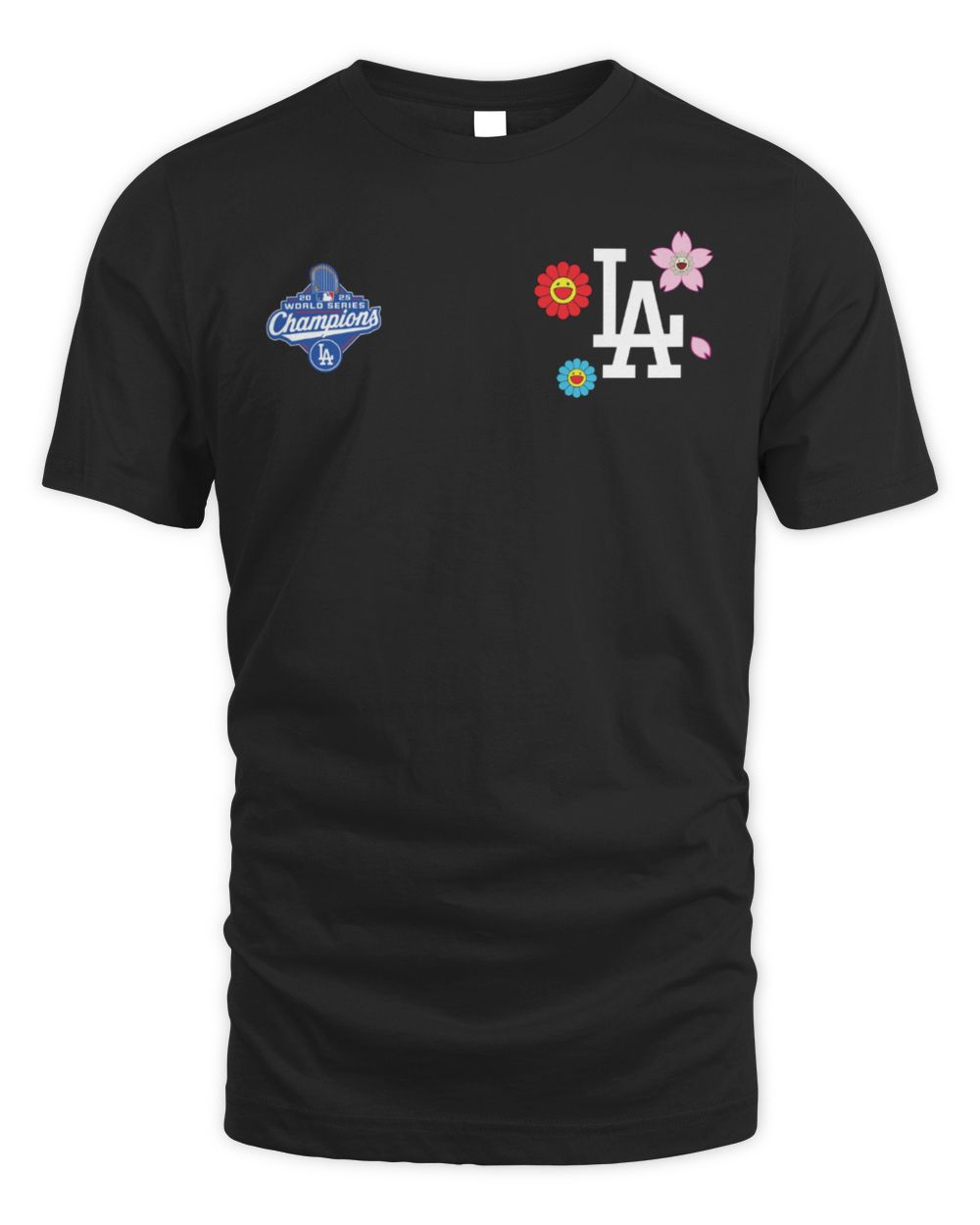 Fanatics Takashi Murakami Los Angeles Dodgers World Series Champions 2025 T-Shirt